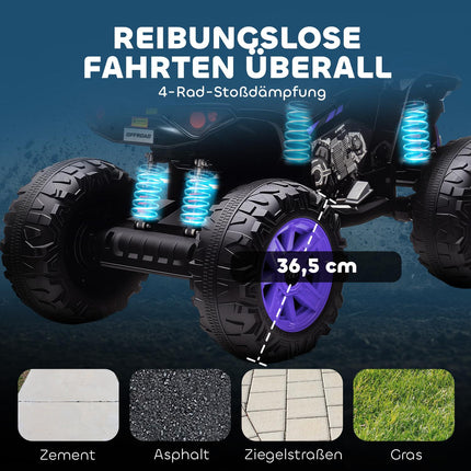 Elektrisches Kinder-Quad, 24V, 4 Räder, USB, MP3, 6,5 km/h
