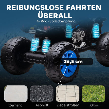 Kinder Elektro Quad, 24V, 4 Räder, USB, MP3, 6.5 km/h