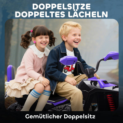 Elektrisches Kinder-Quad, 24V, 4 Räder, USB, MP3, 6,5 km/h