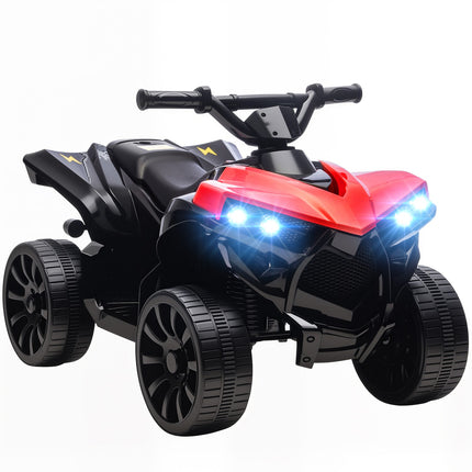 Kinder Elektro Quad 6V mit Vor-/Rückwärtsgang, Musik, LED