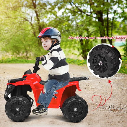 Kinder Elektro Quad ATV 6V, Licht, Musik, Vorwärts Rückwärts