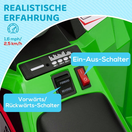 Kids Electric Quad Bike, 2.5 km/h, 50 Min Ride Time