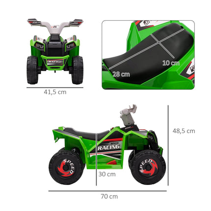 Kids Electric Quad Bike, 2.5 km/h, 50 Min Ride Time
