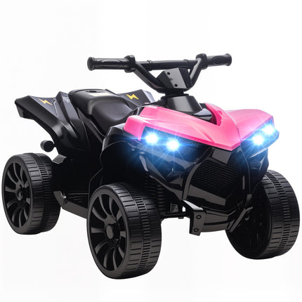Dětská elektrická čtyřkolka, motor 6V, růžová, věk 3-6