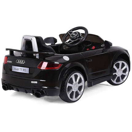 Kinder Elektroauto zum Aufsitzen, Fernbedienung, USB, Schwarz