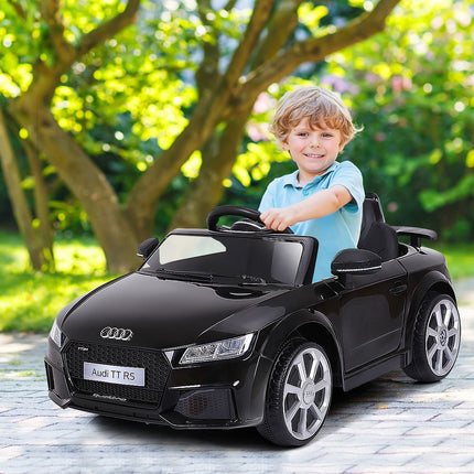 Kinder Elektroauto zum Aufsitzen, Fernbedienung, USB, Schwarz