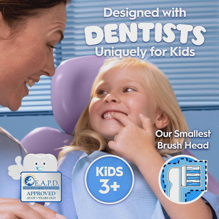 Elektrische Kinderzahnbürste mit Etui, Disney Frozen Motiv