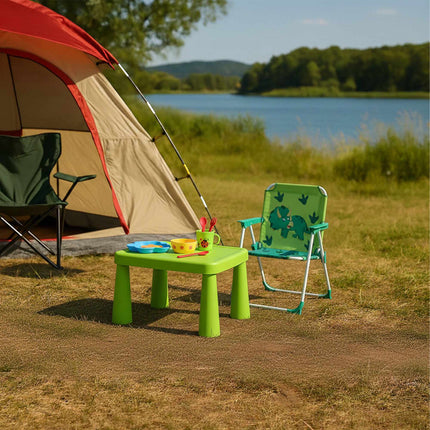 Kids' Folding Camping Chair with Animal Design
