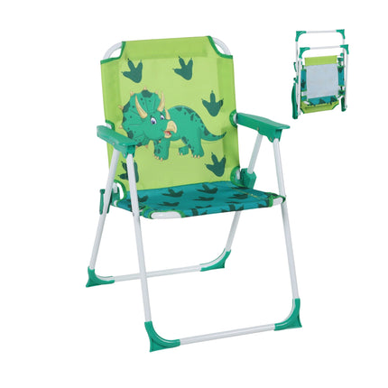 Kids' Folding Camping Chair with Animal Design