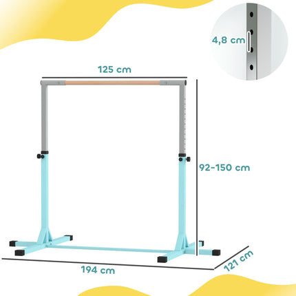 Kinder Reckstange, 13-fach verstellbar, 75 kg