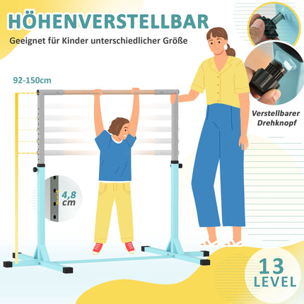 Kinder Reckstange, 13-fach verstellbar, 75 kg