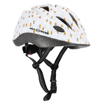 Kinderhelm, Weiß, Größe S (53-55 cm)