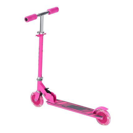 Kids Kick Scooter, 2-Wheel Light-Up, Adjustable, Foldable