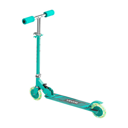 Kids Kick Scooter, 2-Wheel, Light-Up, Adjustable, Foldable