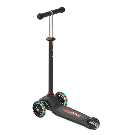 Kids Kick Scooter, 3-Wheel, Light-Up Wheels, Adjustable Handlebar