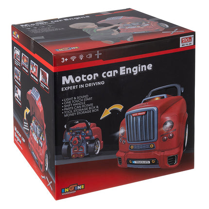 Kids Mechanic Kit with Car and Engine – Educational Toy