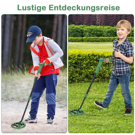 Kinder Metalldetektor, verstellbar 62–85 cm, LCD-Display