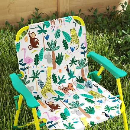 Kids' Outdoor Set with Table, 2 Chairs & Umbrella