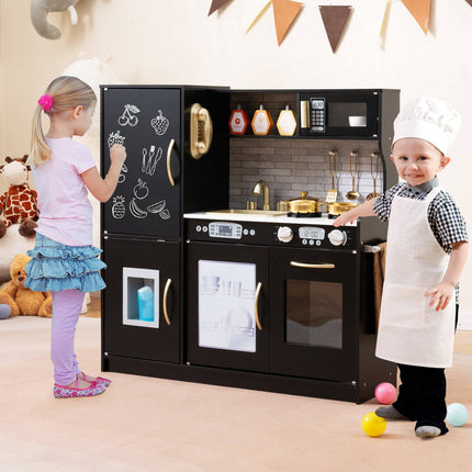 Kinder-Spielküche mit Zubehör und Soundknöpfen