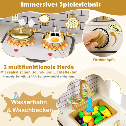 Kinder Spielküche mit Licht- und Soundeffekten