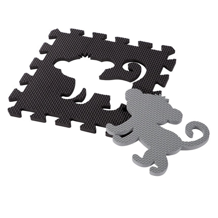 Kids' Playpen Puzzle Mat, Gray, 36 Pieces, 140x140cm