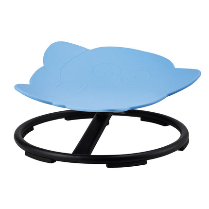 Kids Sensory Swivel Chair, 360 Spin, 220 lb, Blue