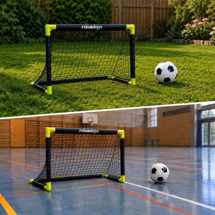 Fußballtor-Set zum Zusammenstecken für Kinder mit Ball und Tasche