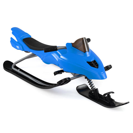 Kids Snow Racer Sled with Brakes & Steering, Ages 6-12