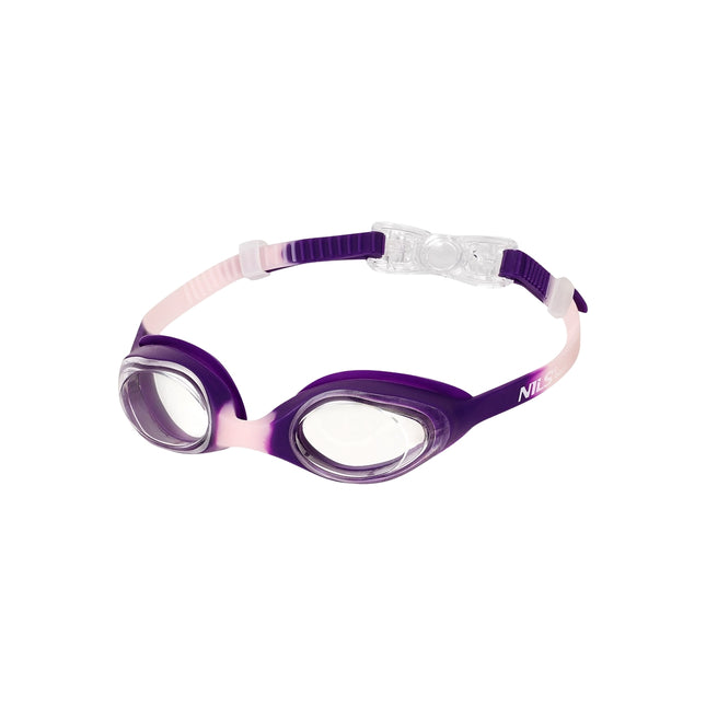 Kinder-Schwimmbrille, Violett/Pink, Antibeschlag-Gläser