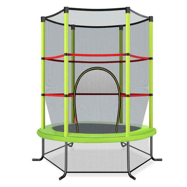 Kinder-Trampolin mit Sicherheitsnetz, 165cm, 135kg Tragkraft