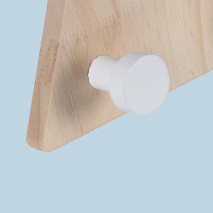 Garderobenleiste für Kinder, 4 Haken – Bergdesign