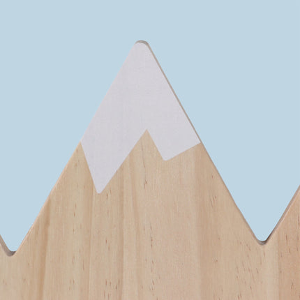 Garderobenleiste für Kinder, 4 Haken – Bergdesign