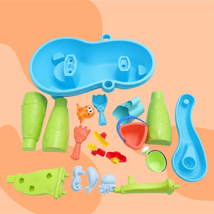 Wasserspieltisch für Kinder mit Zubehör – 2 Ebenen