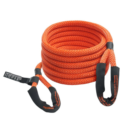 Kinetic Recovery Tow Rope, 1 In x 20 Ft, 38,000 Lbs