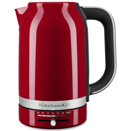KitchenAid Kettle 1.7 L with Temperature Control 50–100 °C, Empire Red