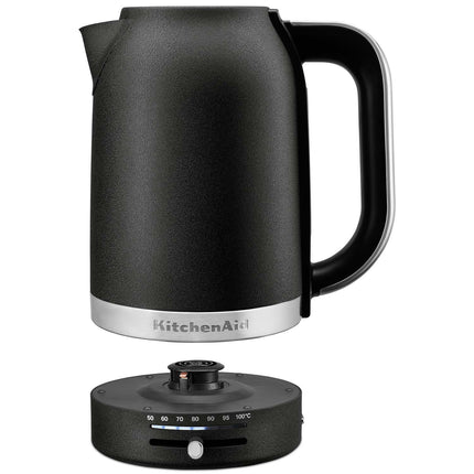 KitchenAid Kettle 1.7 l with Temperature Control 50–100 °C, Iron Black
