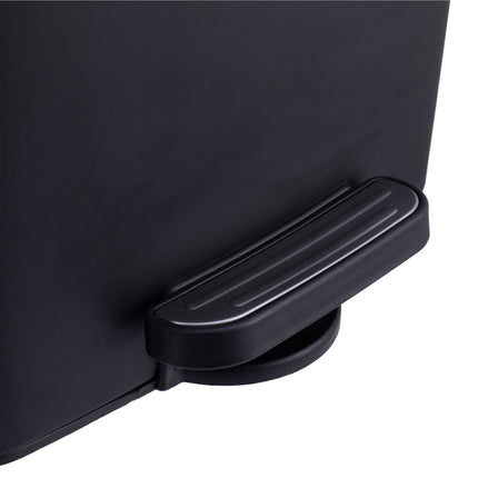 Küchenabfalleimer mit Fußpedal, 30L, Soft-Close-Deckel