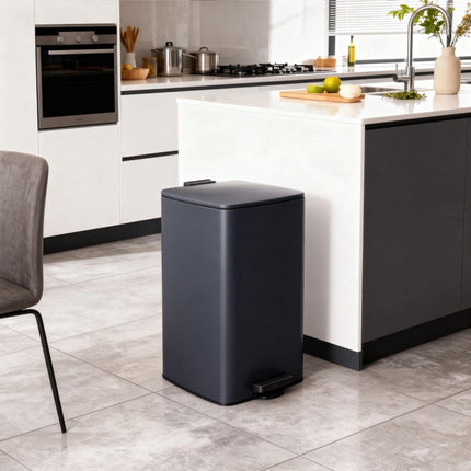 Mülleimer mit Soft-Close-Deckel 30L