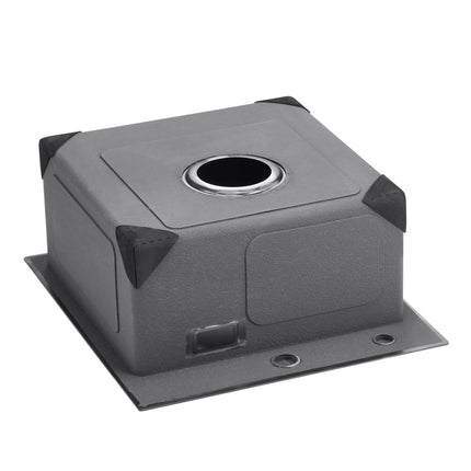 Kitchen Sink 40x45cm, Top-Mount 304 Stainless Steel, Black