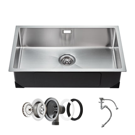 Kitchen Sink Workstation 700 x 430 mm, 304 Stainless Steel, Single Bowl
