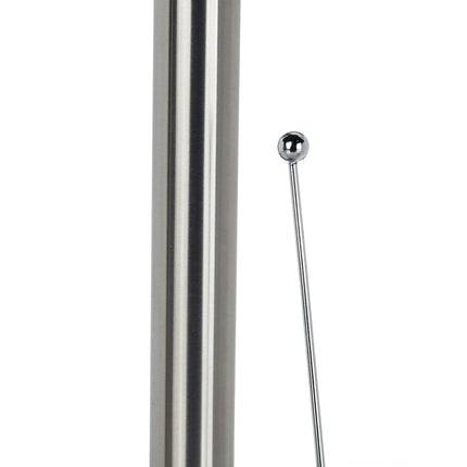 Kitchen roll holder stainless steel standing