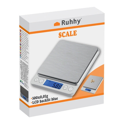 Küchenwaage 500x0,01g Ruhhy 19899