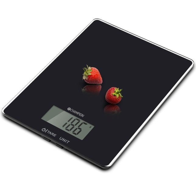 Küchenwaage Glas 5kg KV110 Schwarz