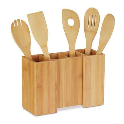 Kitchen utensil holder with spoons