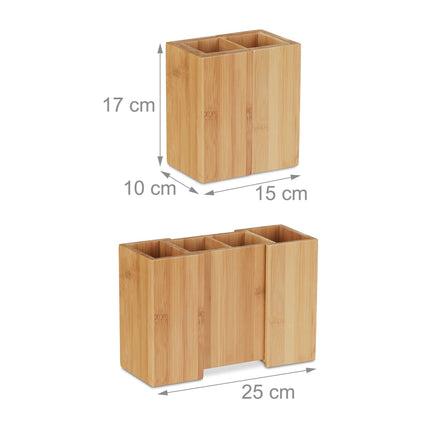 Kitchen utensil holder with spoons