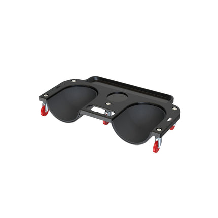 Knee Roller with Tool Tray for Flooring Tasks