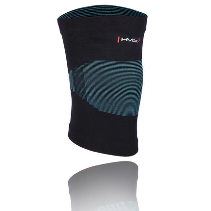 Kniebandage, Türkis-Schwarz, Größe M