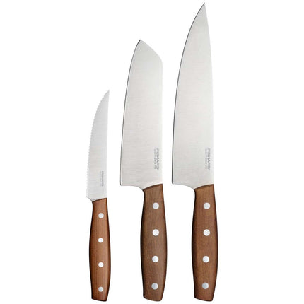 Knife Set, 3 Pieces, Stainless Steel