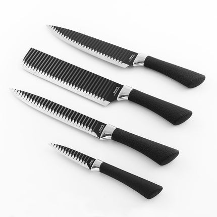Sada nožů Black Shark Swiss·Q Namiutsu InnovaGoods 4 ks
