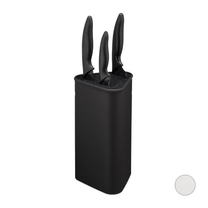 Knife block triangular